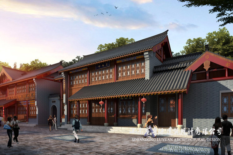 古建筑设计的时候要遵守当地的建设文化，这样不仅能更好的体现出中国古建筑的内在文化